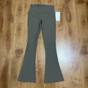 Lululemon Women Align Rib Mini Flare Pant Sz 8 Nomad Color New With Tag